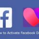 Activate Facebook Dating